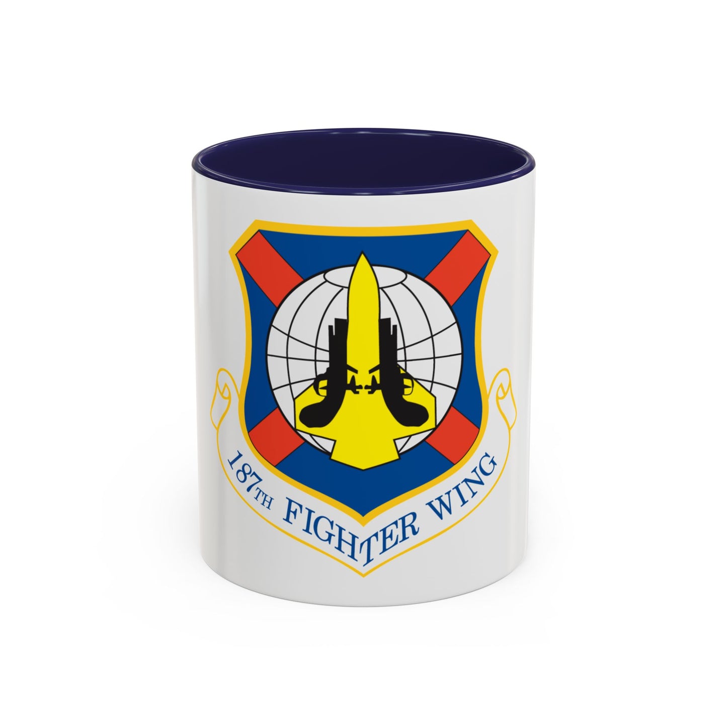 187th Fighter Wing (U.S. Air Force) Accent Coffee Mug