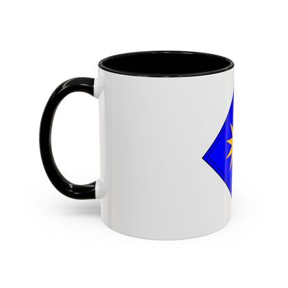 40th Infantry Division CSIB (U.S. Army) Accent Coffee Mug