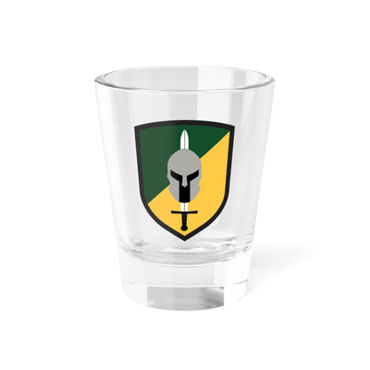 Verre à liqueur de la 142e brigade de police militaire (armée américaine) 1,5 oz