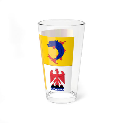Flag of Provence-Alpes-Cote dAzur (France) Pint Glass 16oz