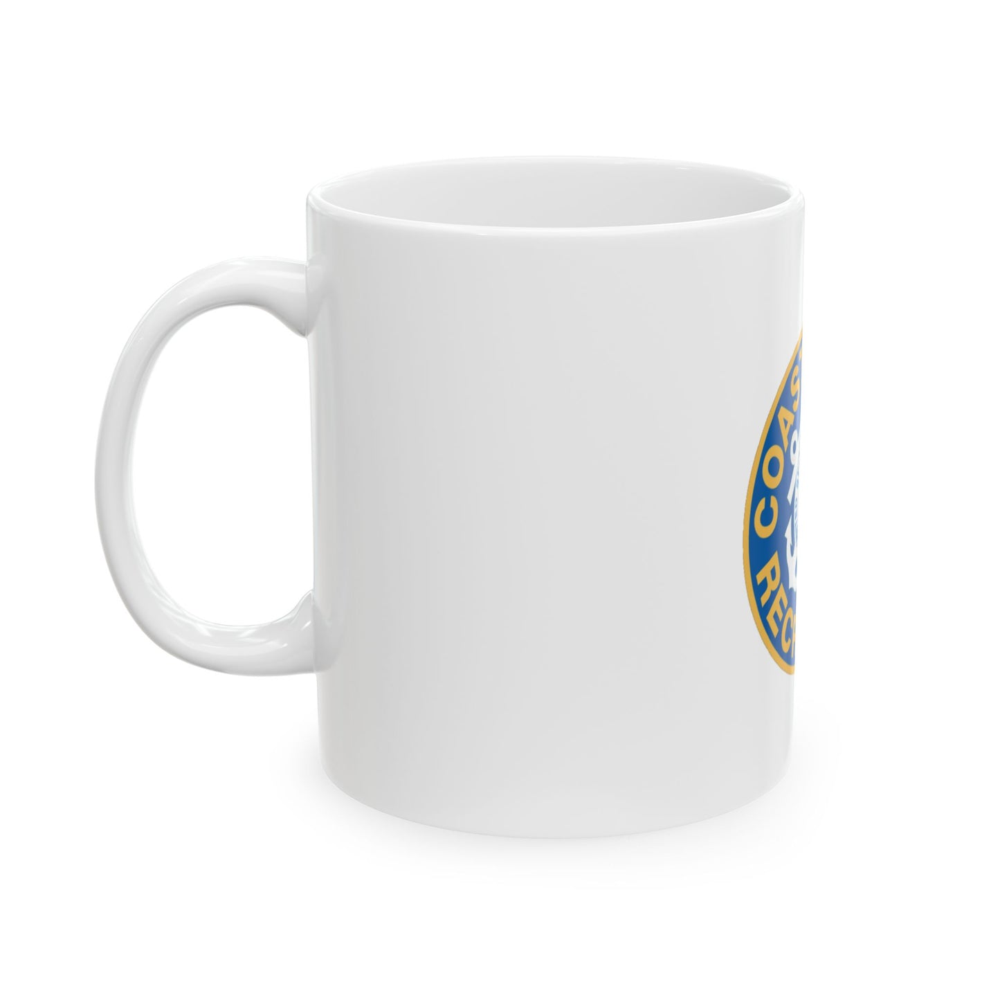 Coast Guard Recruiting (U.S. Coast Guard) White Coffee Mug