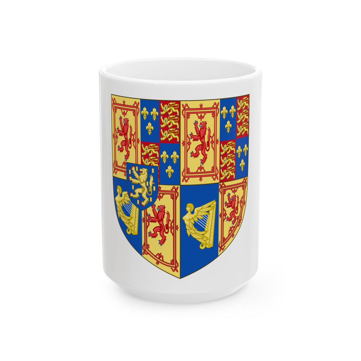 Arms of Scotland (1689-1694) - White Coffee Mug