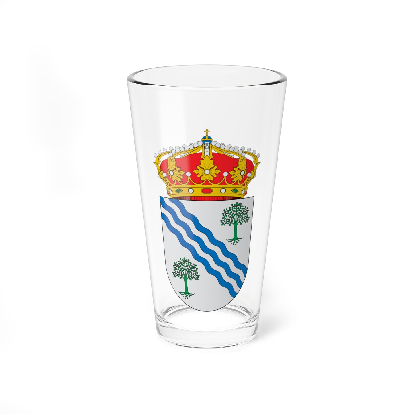 Escudo de Guadahortuna (Spain) (Coat of Arms) Pint Glass 16oz