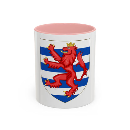 Coat of Arms of the House of Lusignan (Kings of Cyprus) - Accent Coffee Mug