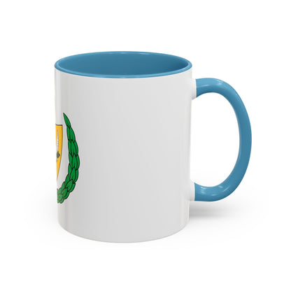 Coat of arms of the Turkish Federated State of Cyprus - Accent Coffee Mug
