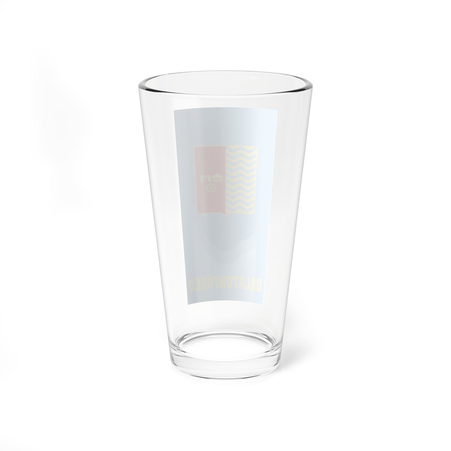 Flag of Balatonfured (Hungary) Pint Glass 16oz
