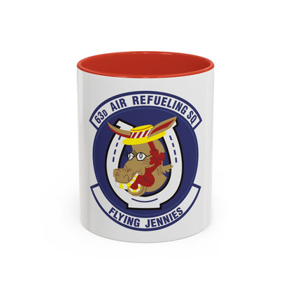 63d Air Refueling Squadron (U.S. Air Force) Accent Coffee Mug