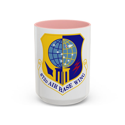 673d Air Base Wing (U.S. Air Force) Accent Coffee Mug
