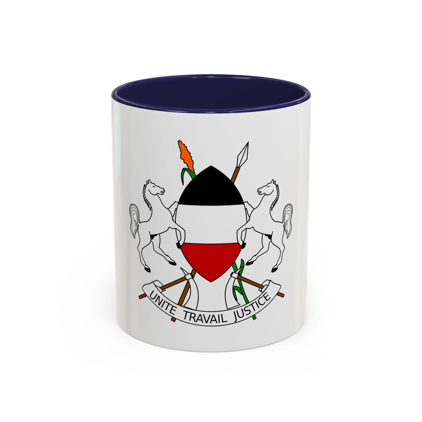 Coat of arms of Upper Volta (1967-1984) - Accent Coffee Mug