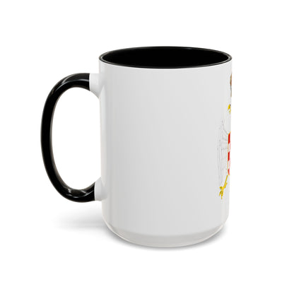 Greater coat of arms of the Banate of Croatia - Accent Coffee Mug