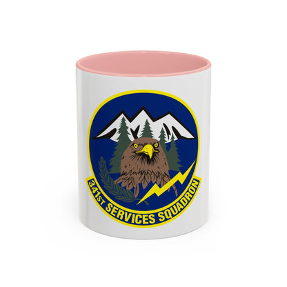 341st Services Squadron (U.S. Air Force) Accent Coffee Mug