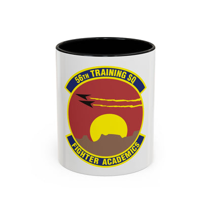 56 Training Squadron AETC (U.S. Air Force) Accent Coffee Mug