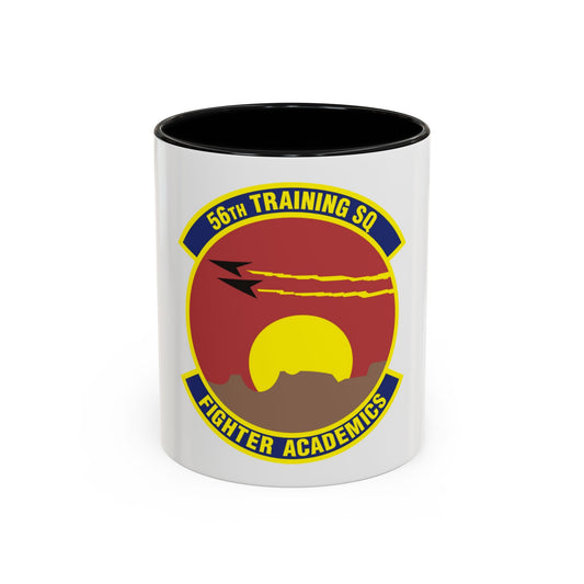 56 Training Squadron AETC (U.S. Air Force) Accent Coffee Mug