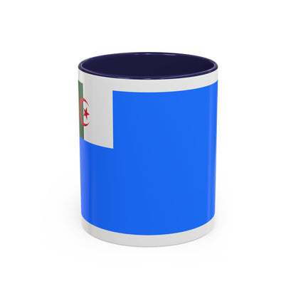 Naval Jack of Algeria - Accent Coffee Mug