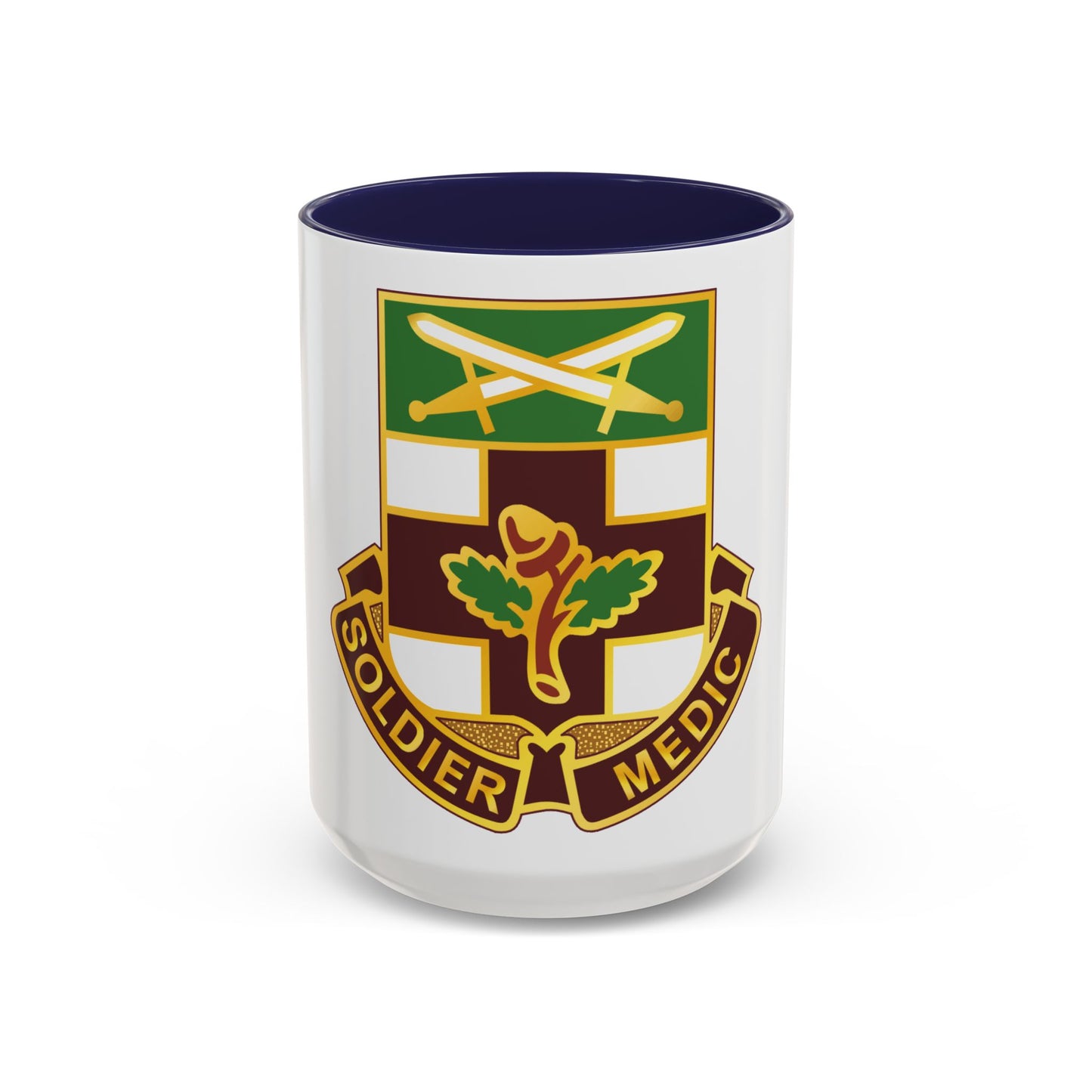 232 Medical Battalion (U.S. Army) Accent Coffee Mug