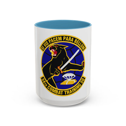34th Combat Training Squadron (U.S. Air Force) Accent Coffee Mug