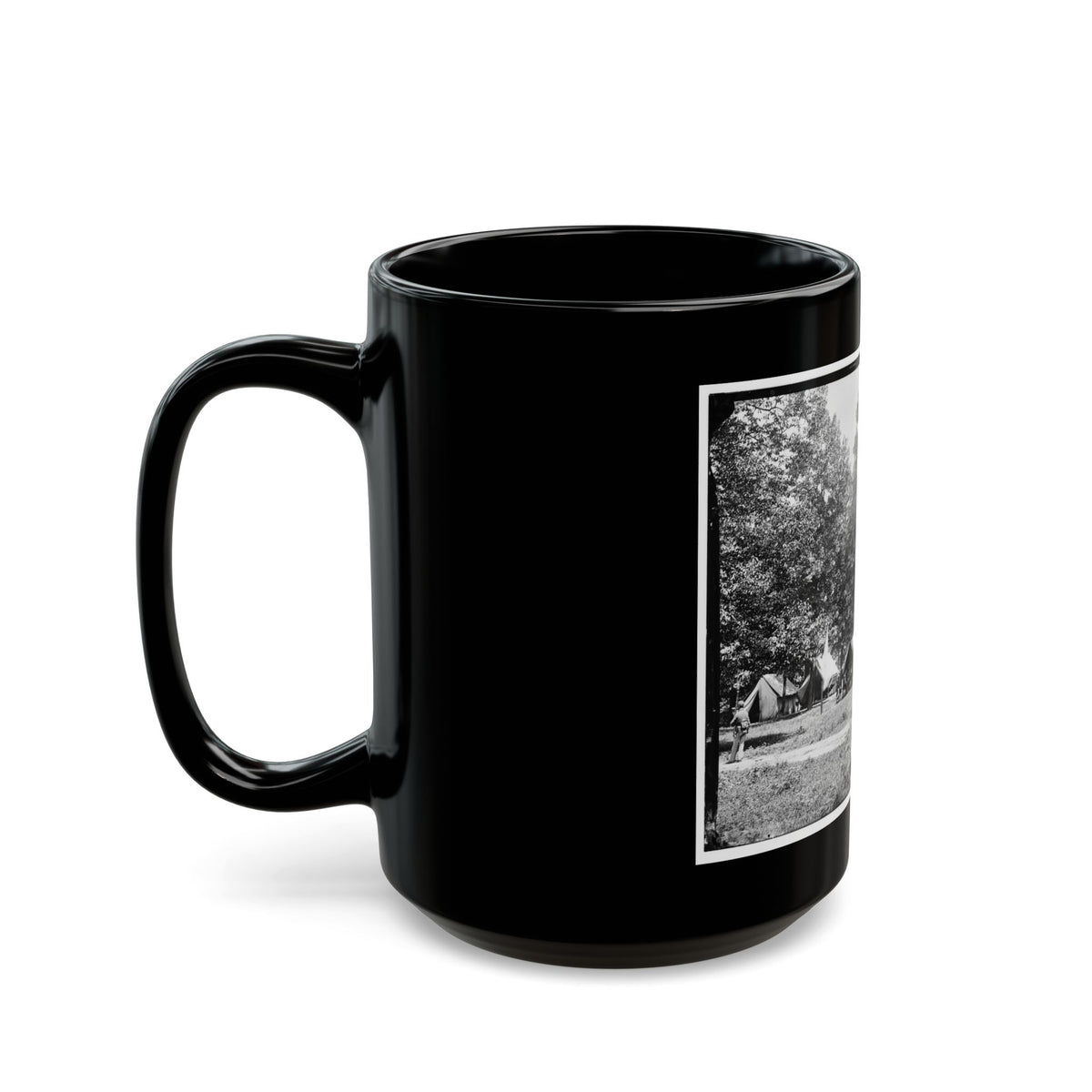 Washington, District Of Columbia (Vicinity). Gen. William F. Bartlett's Headquarters (U.S. Civil War) Black Coffee Mug