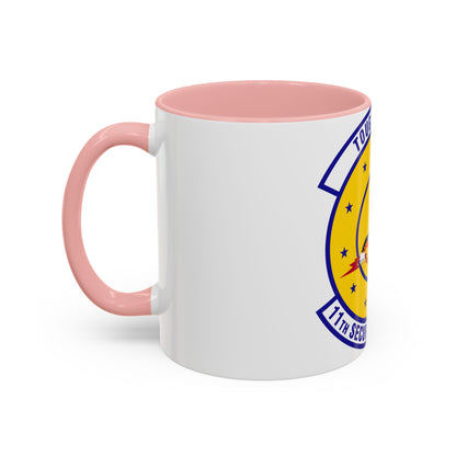 11 Security Forces Squadron USAF (U.S. Air Force) Accent Coffee Mug