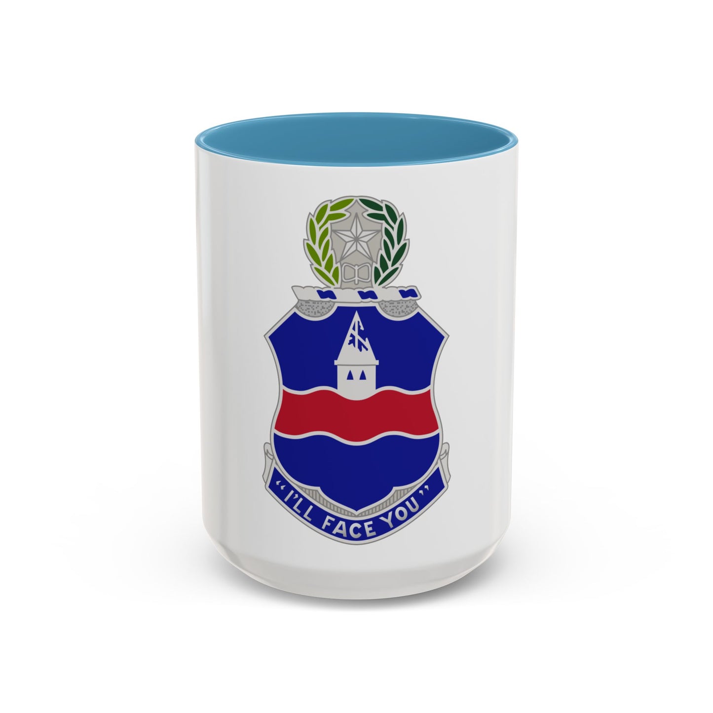 142nd Infantry Regiment (U.S. Army) Accent Coffee Mug