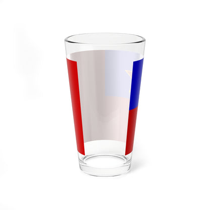 Proposed PRC national flags 047 (China) Pint Glass 16oz