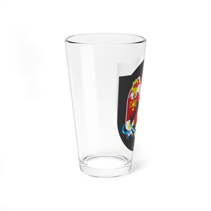 Coat of arms of Ulaanbaatar (Mongolia) (Coat of Arms) Pint Glass 16oz