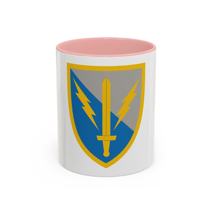 201st Expeditionary Military Intelligence Brigade (U.S. Army) Accent Coffee Mug
