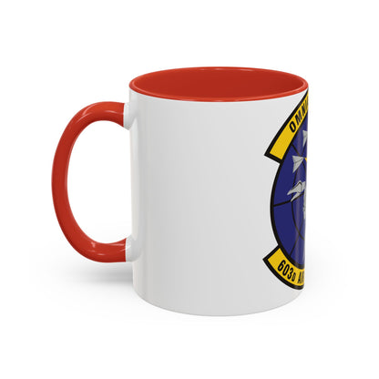 603d Air Control Squadron (U.S. Air Force) Accent Coffee Mug