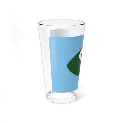 Flag of Shiriuchi Hokkaido (Japan) Pint Glass 16oz