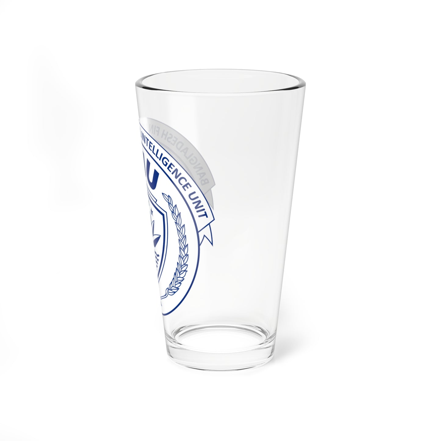 Seal of the Bangladesh Financial Intelligence Unit (Bangladesh) (Coat of Arms) Pint Glass 16oz
