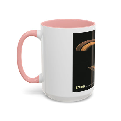 Space - Saturn (1981) (Map) Accent Coffee Mug