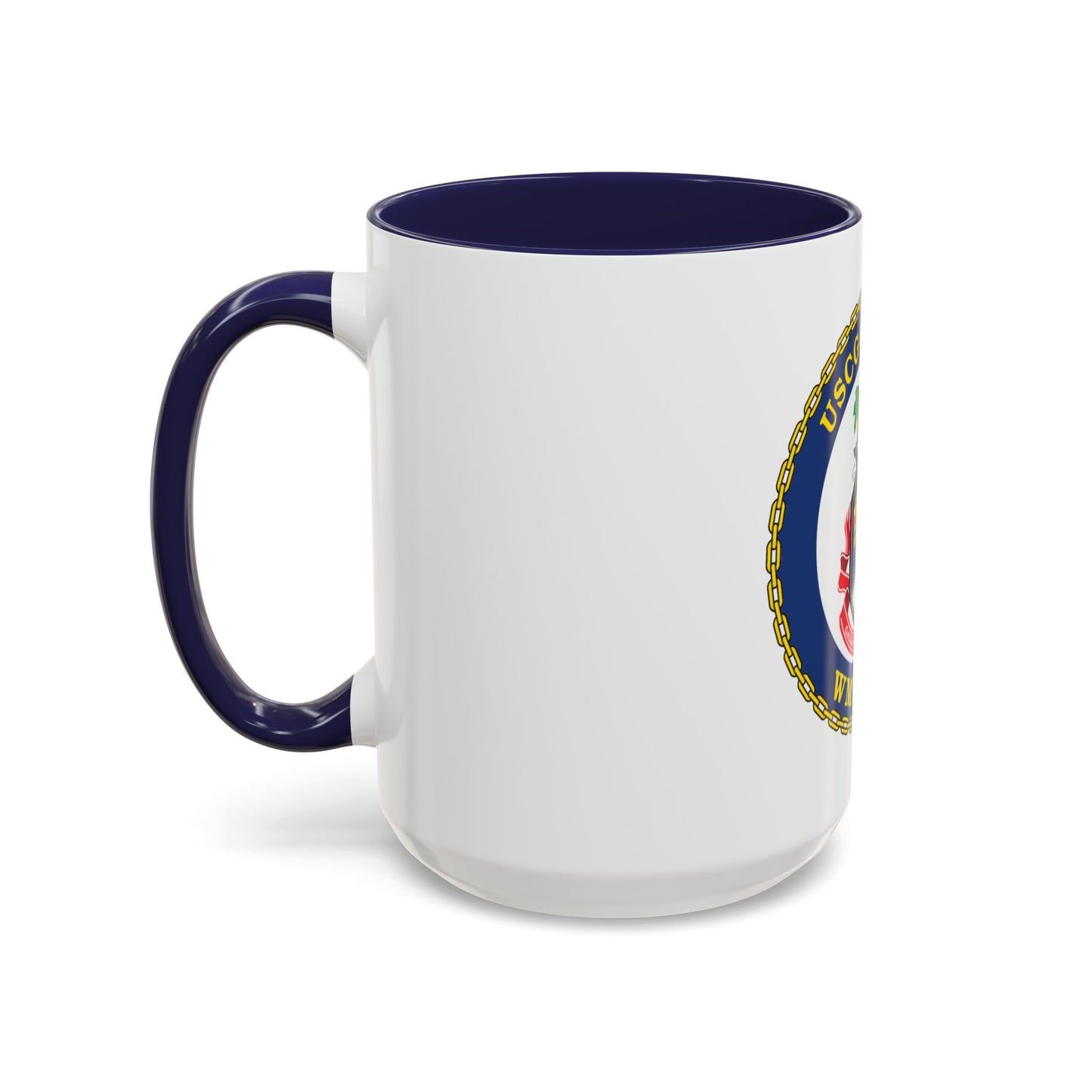 USCGC Munro WMSL   755 (U.S. Coast Guard) Accent Coffee Mug