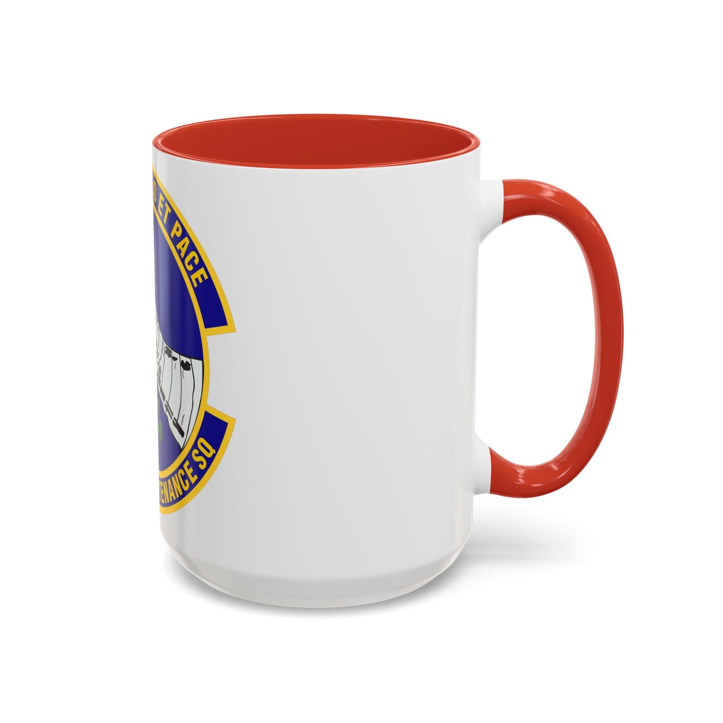 455th Expeditionary Maintenance Squadron (U.S. Air Force) Accent Coffee Mug