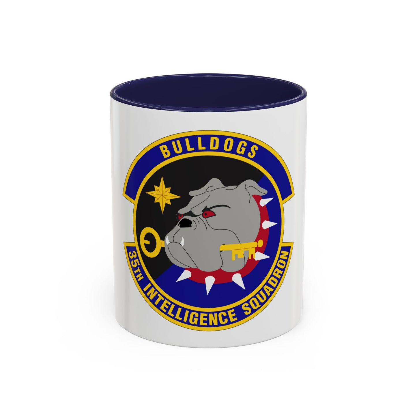 35 Intelligence Squadron AFISRA (U.S. Air Force) Accent Coffee Mug