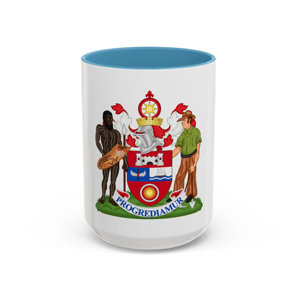 Coat of Arms Darwin Australia - Accent Coffee Mug