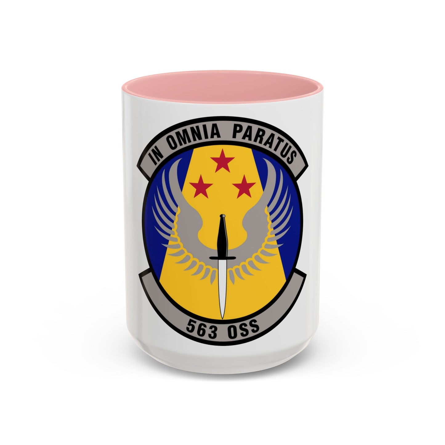 563d Operations Support Squadron (U.S. Air Force) Accent Coffee Mug