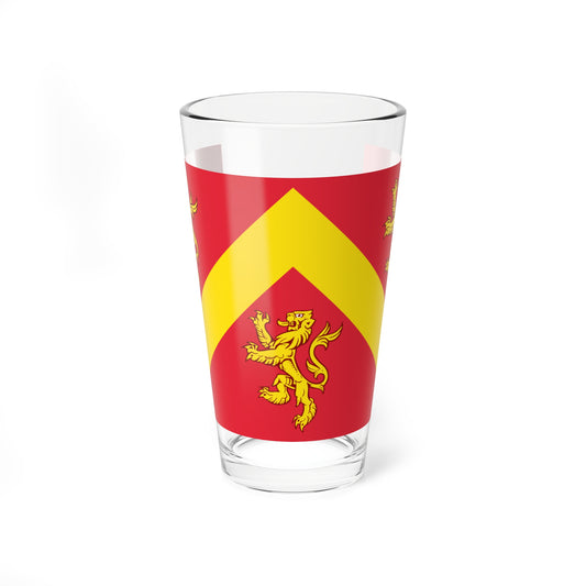 Flag of Anglesey (United Kingdom) Pint Glass 16oz