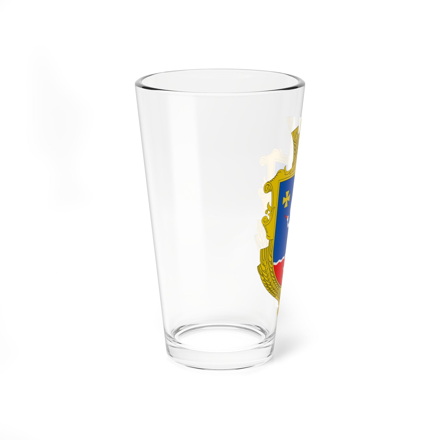 UKR Markushi Berdychivskyi COA (Ukraine) (Coat of Arms) Pint Glass 16oz