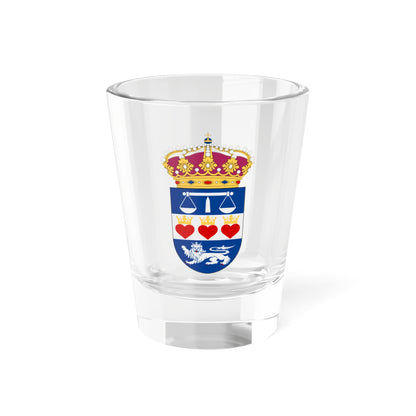 Halmstads tingsrätt vapen (Sweden) (Coat of Arms) Shot Glass 1.5oz