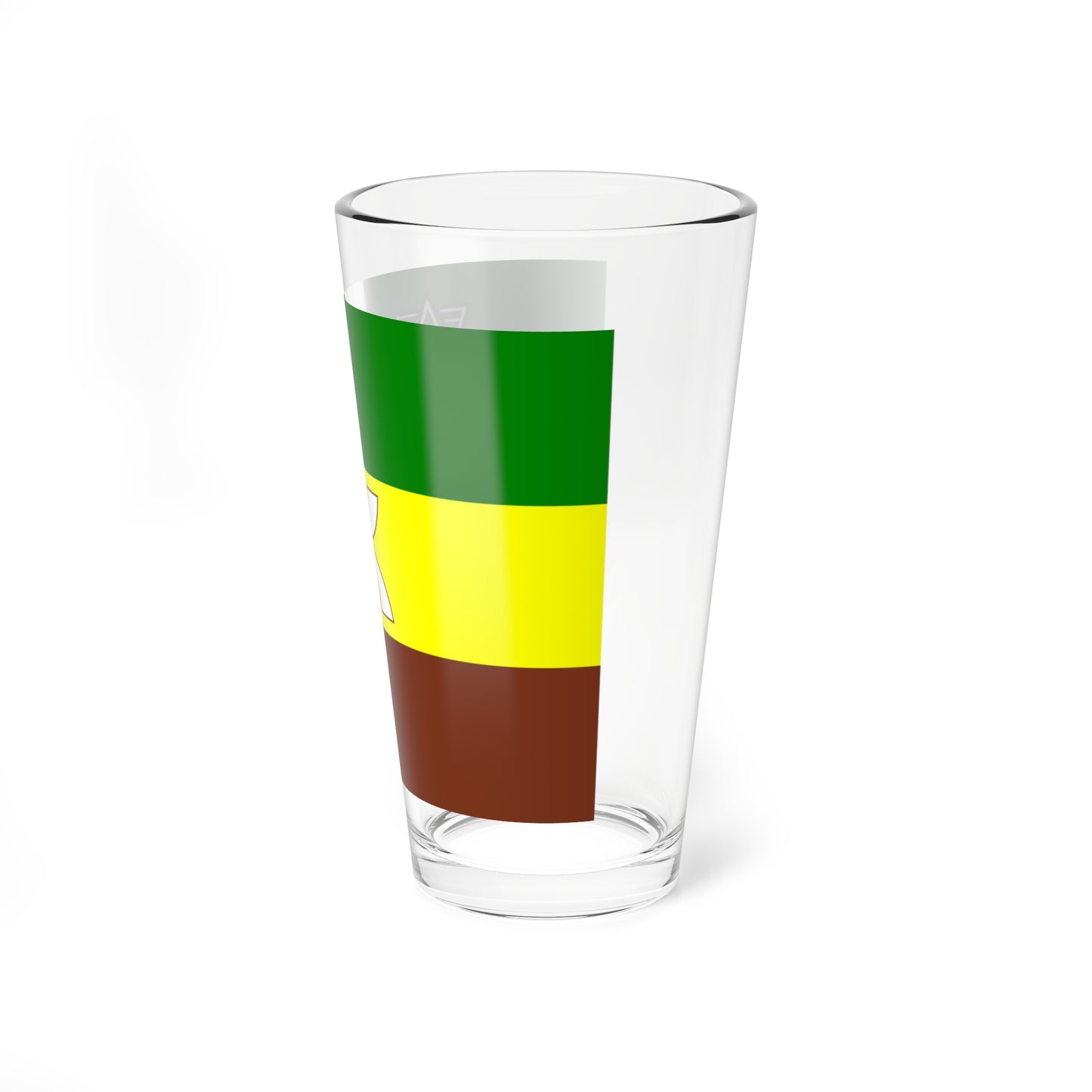 Flag of Kariwa Niigata no text (Japan) Pint Glass 16oz