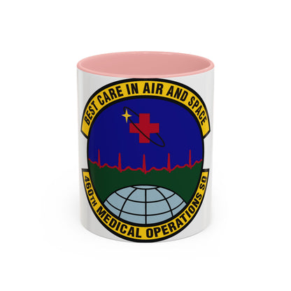 460th Medical Operations Squadron (U.S. Air Force) Accent Coffee Mug