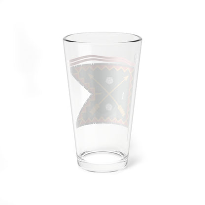 Lapin jääkäripataljoonan lippu (Finland) Pint Glass 16oz