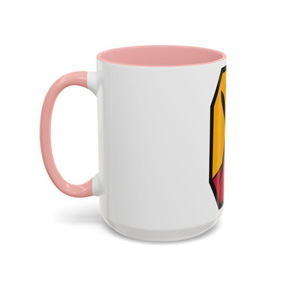 Maneuver Center of Excellence Fort Benning Georgia (U.S. Army) Accent Coffee Mug