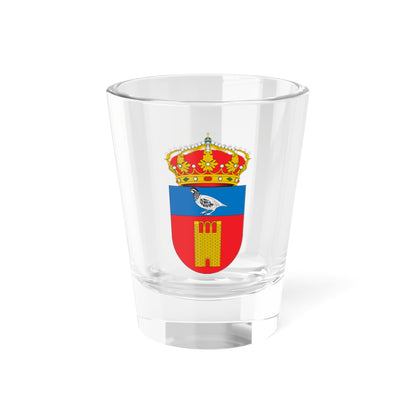 Escudo de Laperdiguera (Spain) (Coat of Arms) Shot Glass 1.5oz