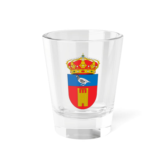 Escudo de Laperdiguera (Spain) (Coat of Arms) Shot Glass 1.5oz