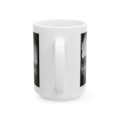 Mechanicsville, Va. View Of Houses (U.S. Civil War) White Coffee Mug