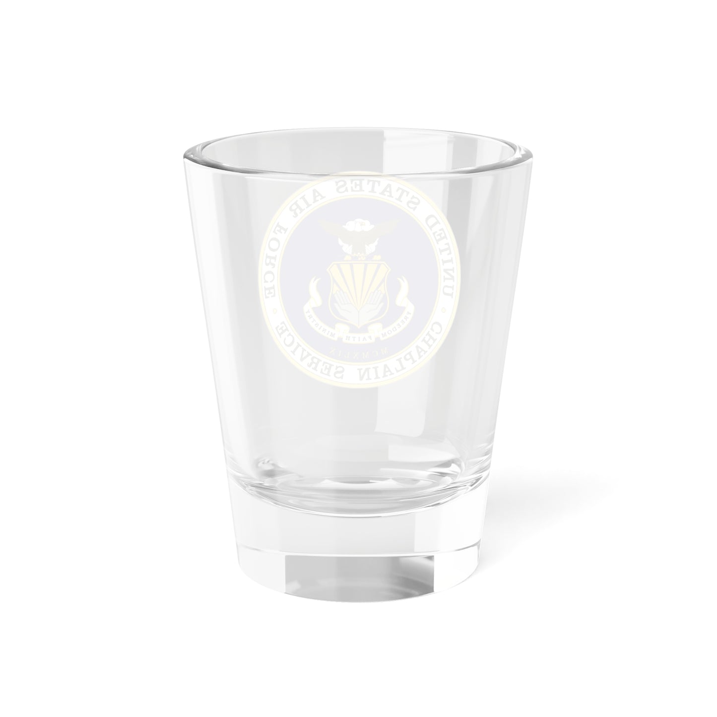 Air Force Chaplain Service (U.S. Air Force) Shot Glass 1.5oz