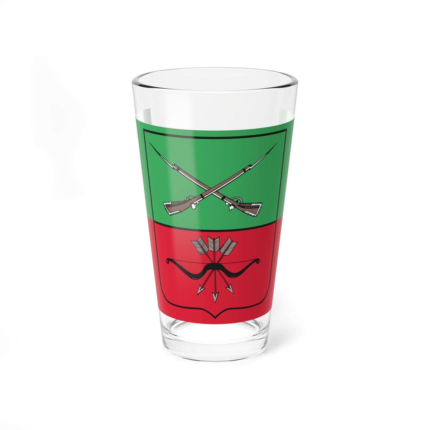 Flag of the Russian administered Zaporizhzhia Oblast (Russia) Pint Glass 16oz