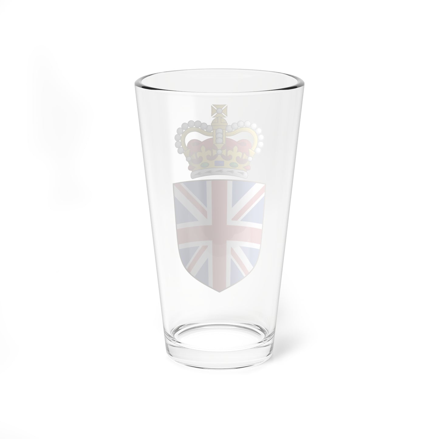 Union Badge of the United Kingdom (United Kingdom) (Coat of Arms) Pint Glass 16oz