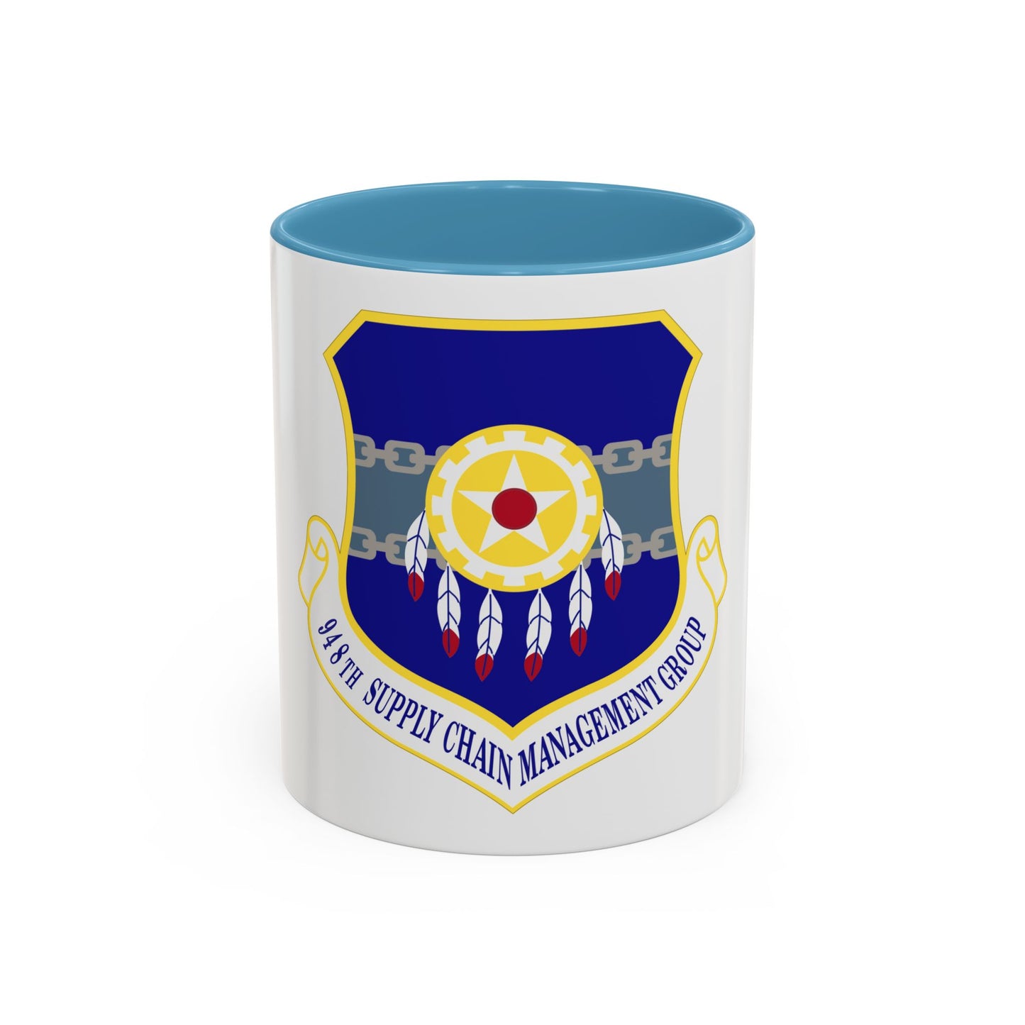 948 Supply Chain Management Group AFMC (U.S. Air Force) Accent Coffee Mug