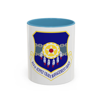 948 Supply Chain Management Group AFMC (U.S. Air Force) Accent Coffee Mug